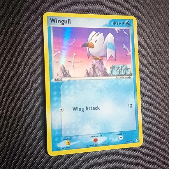 Pokémon HOLO Card Wingull 70/100 MINT Condition - Picture 3 of 7